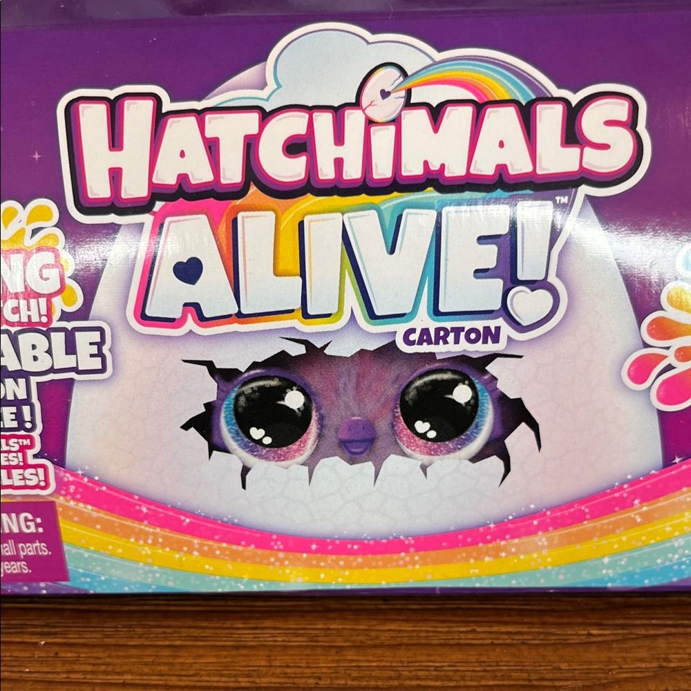 NWT Hatchimals Alive Rainbow Splash Toy - Picture 3 of 13